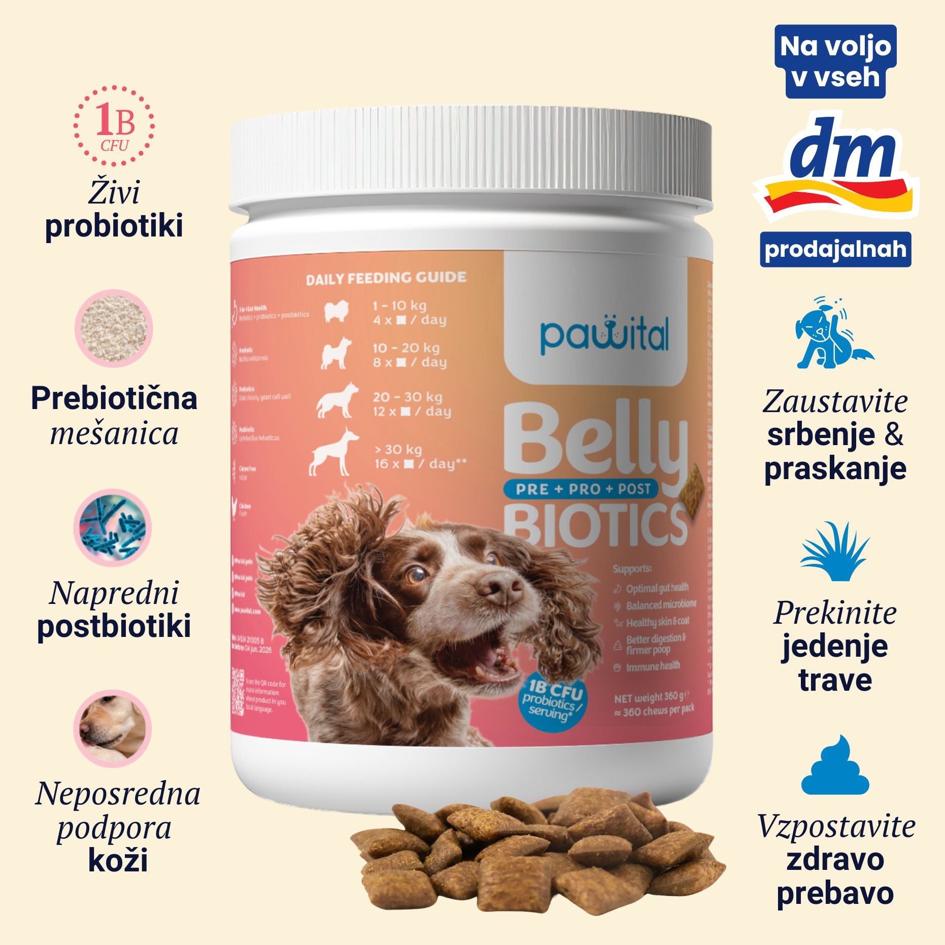 Belly Biotics (360 Leckerlis)