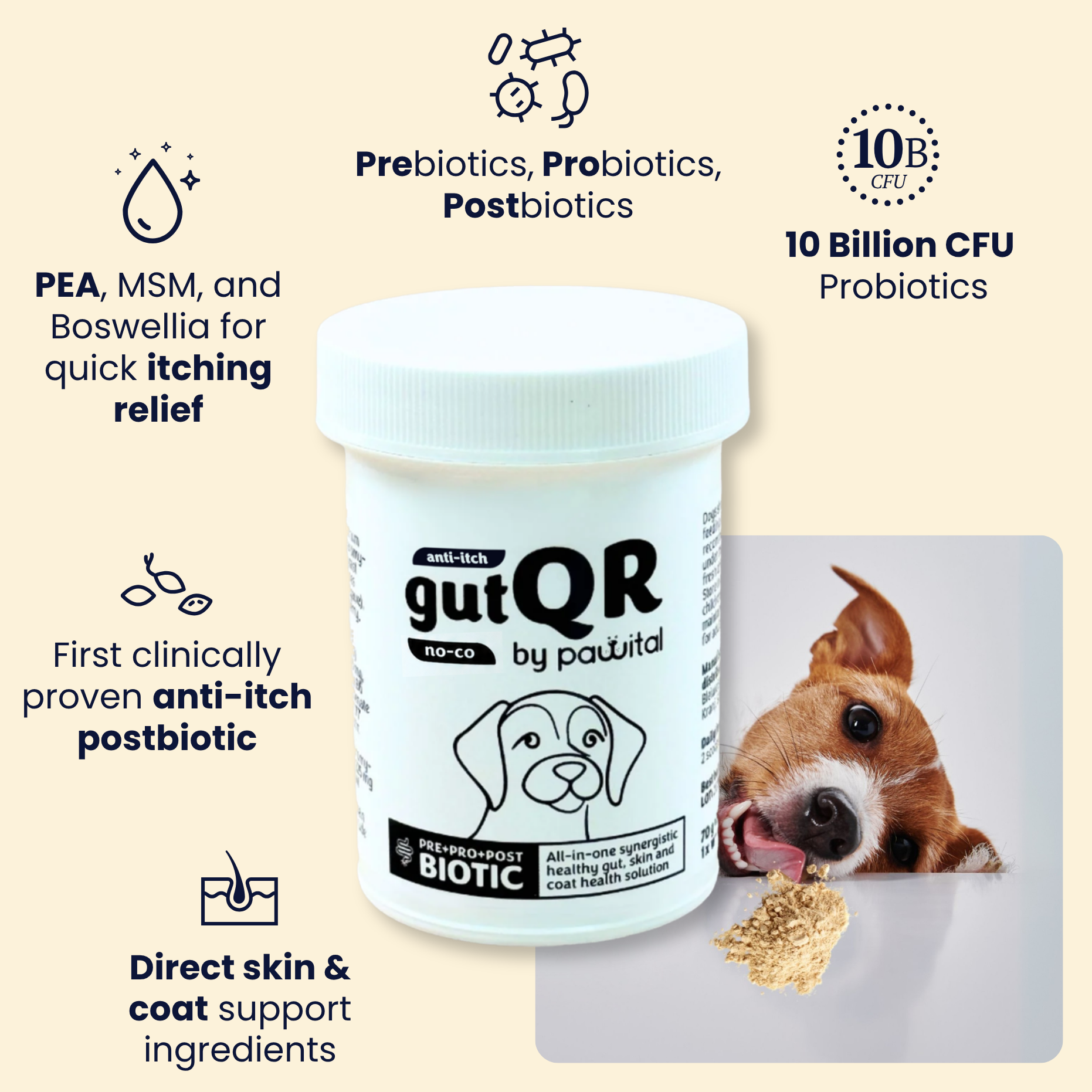 gutQR Anti-Itch no-co