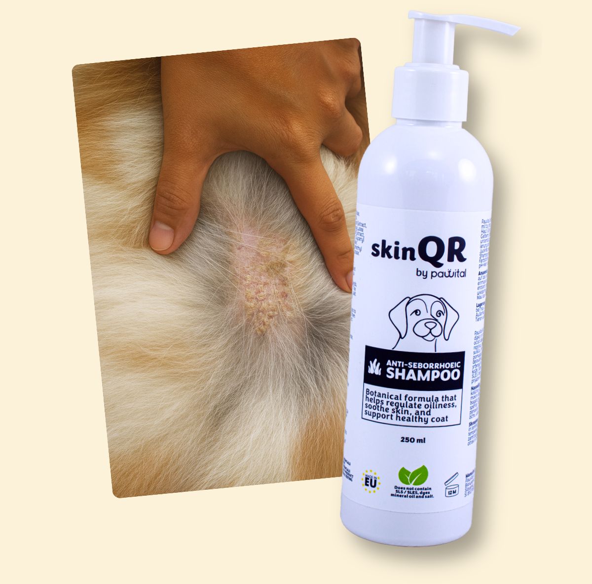 skinQR Anti-Seborrhoe-Shampoo (250ml)