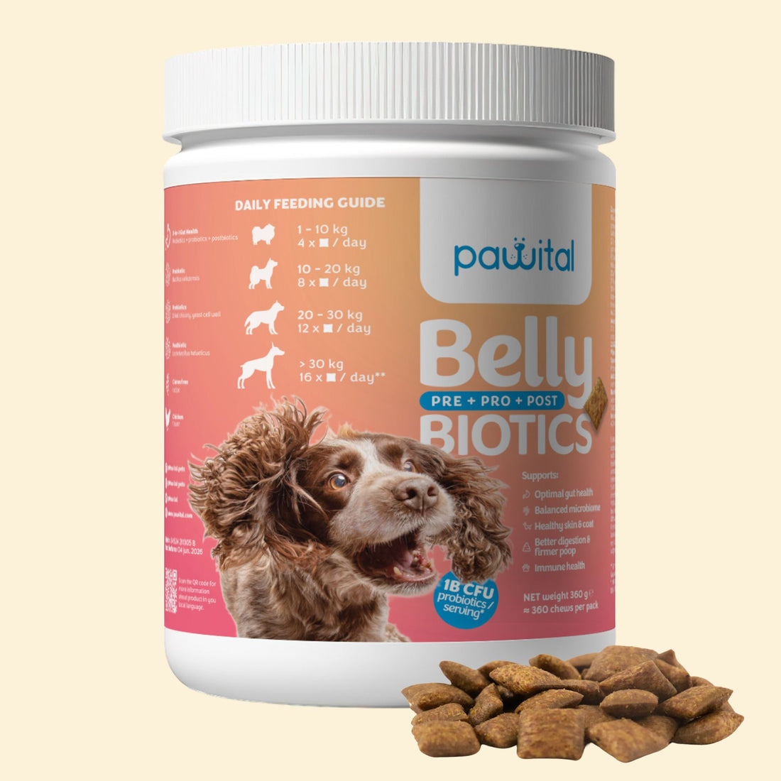 Belly Biotics (360 Leckerlis)
