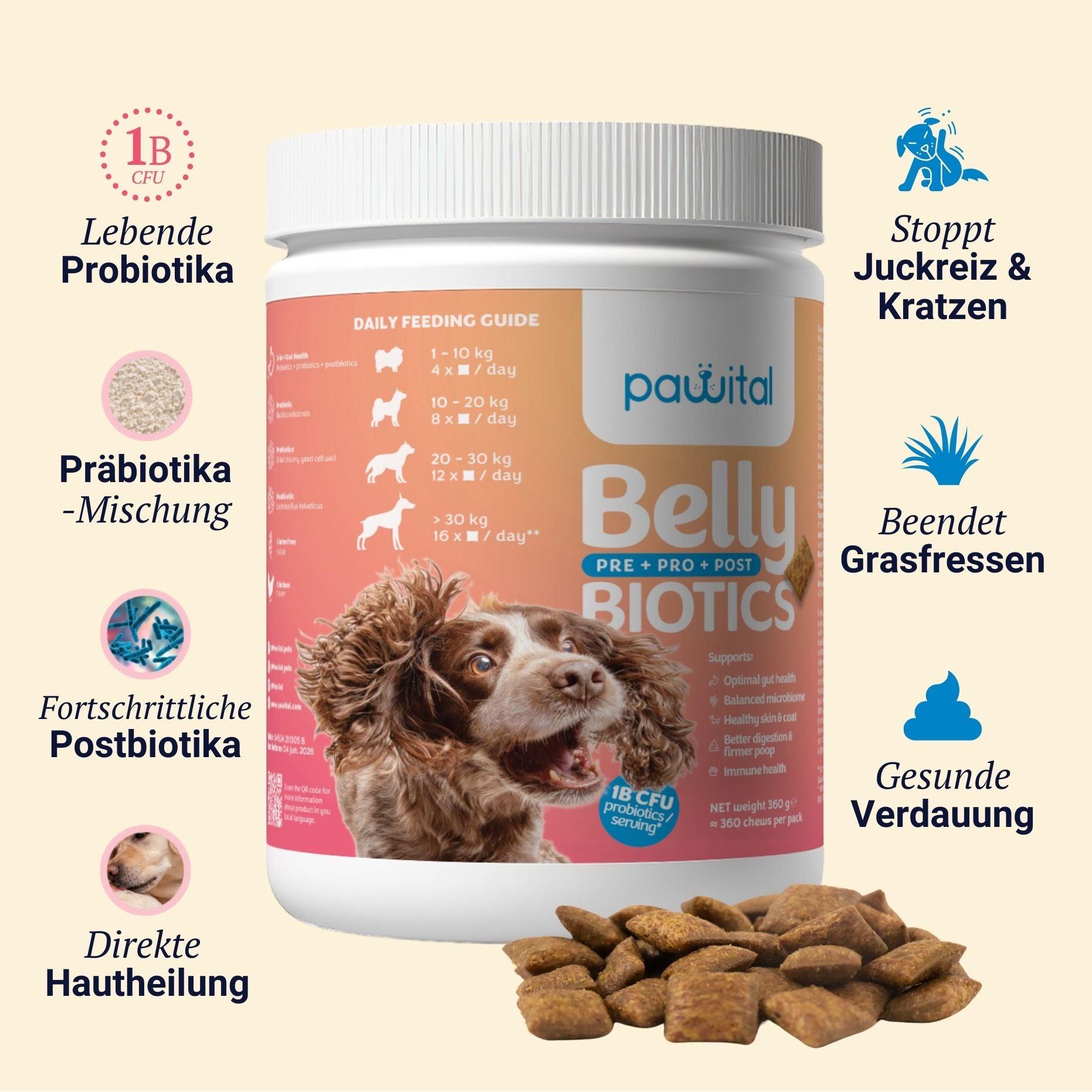 Belly Biotics (360 Leckerlis)