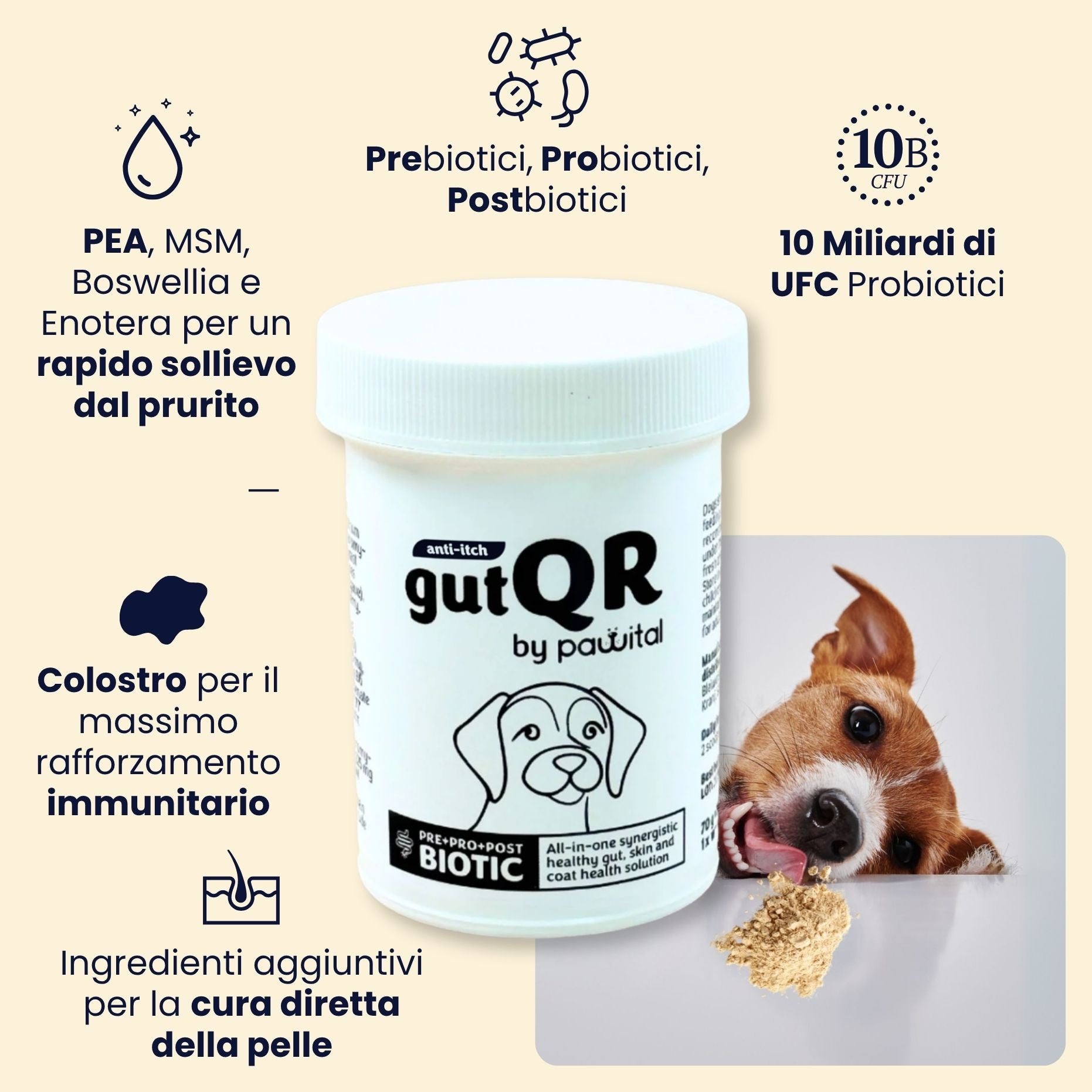 gutQR Anti-Itch